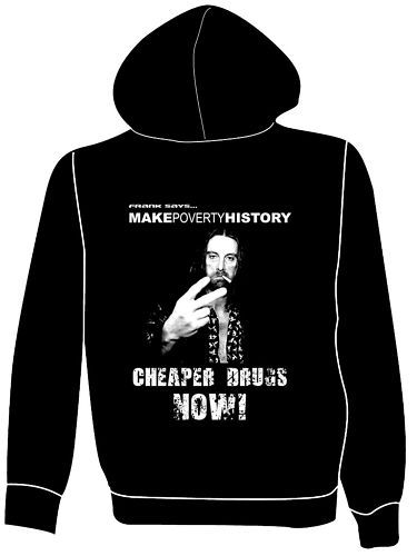 Shameless Frank Gallagher Make Poverty History Hoodie  