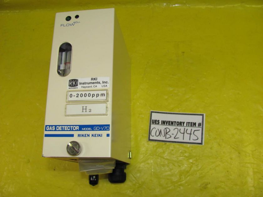 Riken Keiki GD V7D Gas Detector 0820 00007 working  