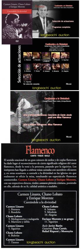 FLAMENCO SHOW ENCYCLOPEDIA 21 DVD PACO DE LUCIA CAMARON  