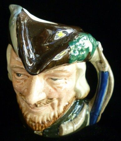 Royal Doulton Toby Jug Robin Hood D 6534  