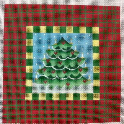 Amanda Lawford Christmas Tree Canvas 18M 6X6  
