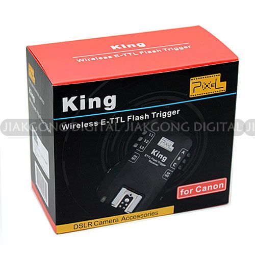 PIXEL KING E TTL II Wireless Flash Trigger for CANON  