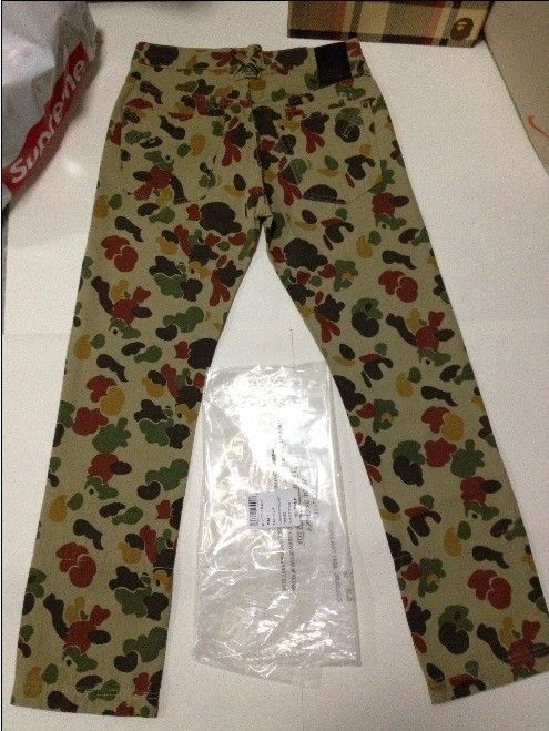 10 DEEP CANVAS 6 POCKET CAMO PANTS SUPREME W30 CLOT WTAPS KATE VISVIM 