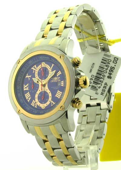 Invicta Mens Steel Chrono Tachymeter Date Watch 4890 843836048903 