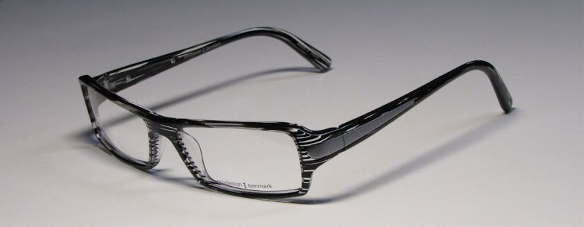 NEW PRODESIGN DENMARK 1663 55 15 133 VISION BLACK EYEGLASSES/GLASSES 