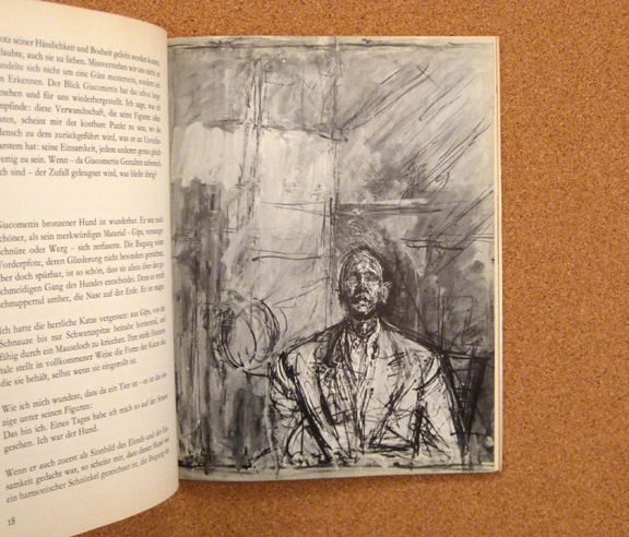 1962 art book on Alberto Giacometti by Jean Genet  