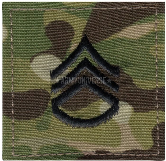 Multicam Staff Sergeant Patch (Item #1796)