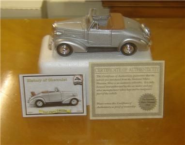 Diecast 1937 Chevy Cabriolet New Mint  