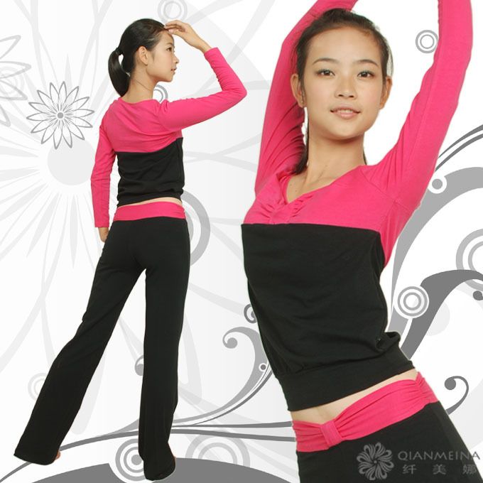 NEW Fashion Sports/Gym/Yoga/Workout wear top+pants T900  