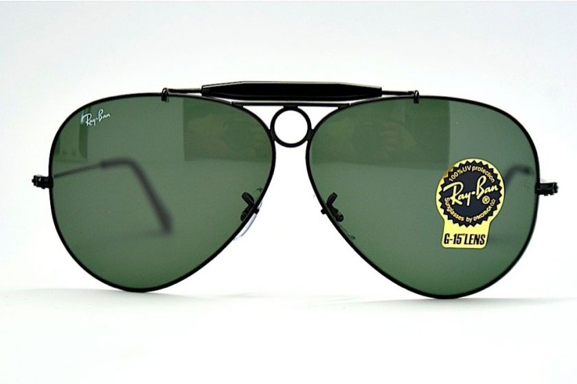 New RAY BAN Sunglasses Authentic Mod SHOOTER RB 3138 002 Black G 15 