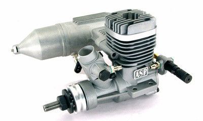 Nitro 2 Stroke Engine ASP Magnum S25 A11 Acro Engine For RC Airplane 