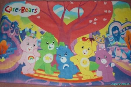 Care Bears Fleece Fabric Throw or Wall Hanging  