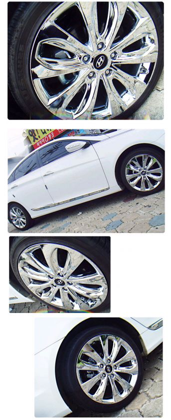 2011 HYUNDAI SONATA 18 inch Chrome Wheel Cover Set of 4pcs Hub Caps 