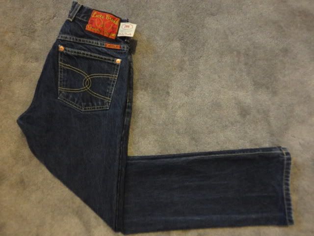 LUCKY BRAND Vintage 286 Classic/Mid Rise Boot Cut Cotton Jeans sz 4 