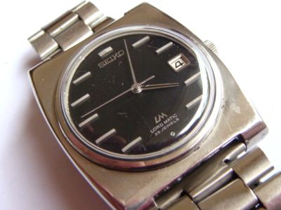 Vintage Seiko LM 25 jewels automatic 5605 7030 Japan made original 