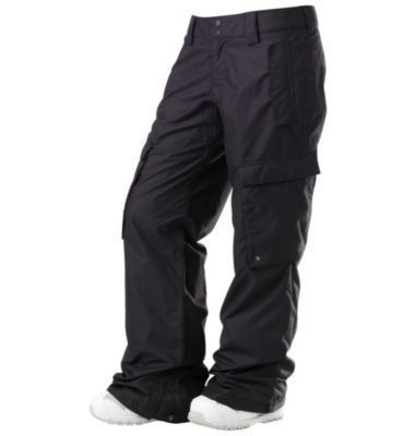 2012 WOMENS DC TENNEY SNOW PANTS  BLACK  