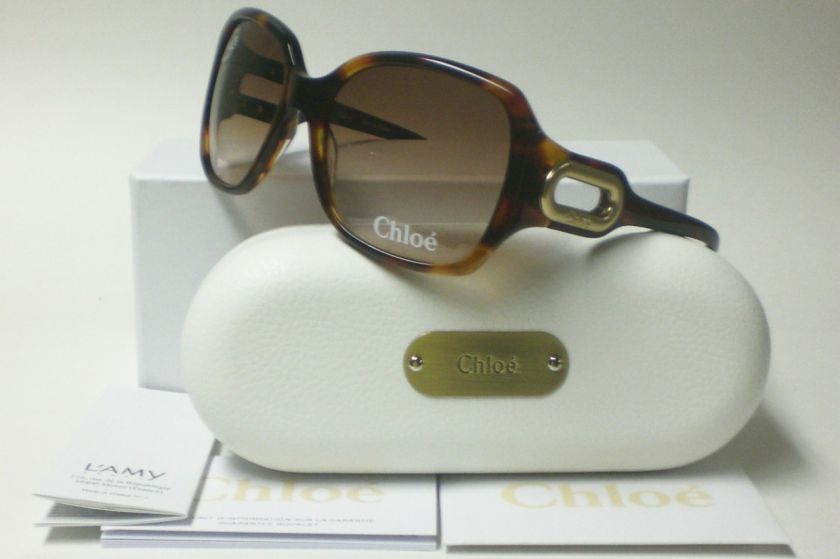 NEW CHLOE CL 2192 CL2192 BROWN C03 SUNGLASSES AUTHENTIC  