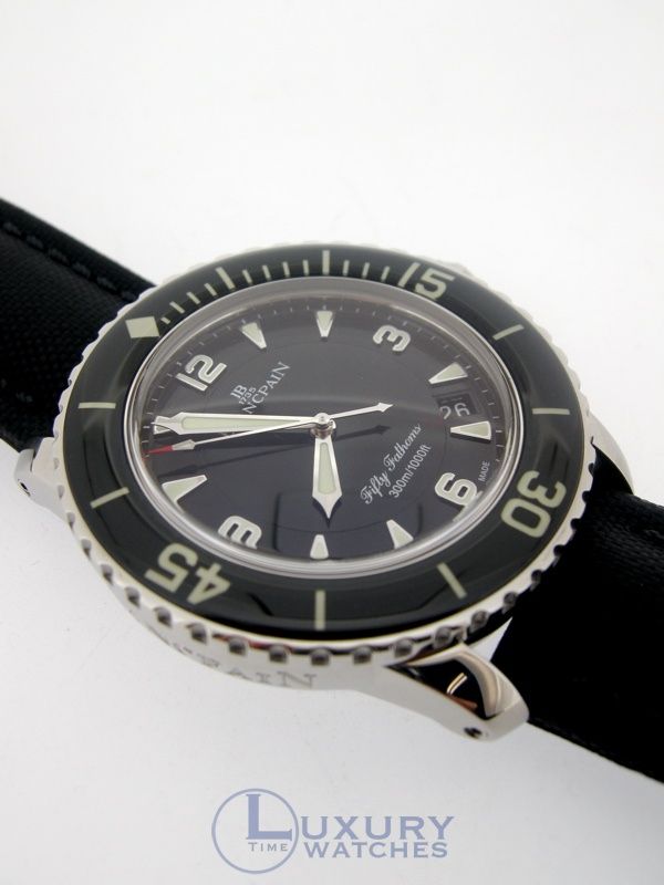 Blancpain Fifty Fathoms 50 Current Version Steel 99.99% LNIB MINT 