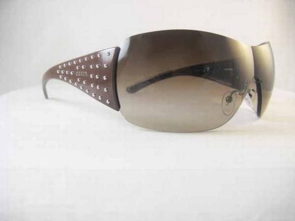 PRADA SPR 29L CHESTNUT BROWN GDX 6S1 SUNGLASSES  