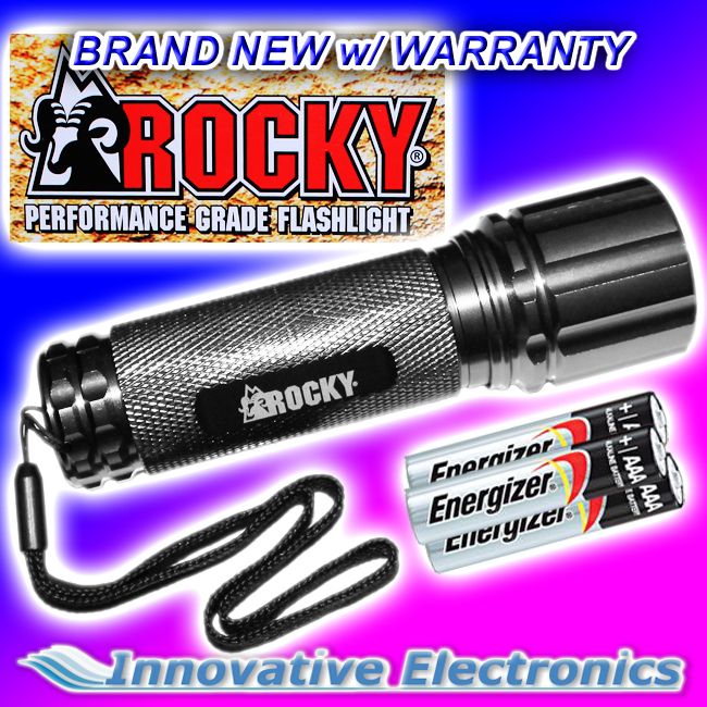 NEW ROCKY FUJI LED ELEMENT TACTICAL FLASHLIGHT 2 PACK  