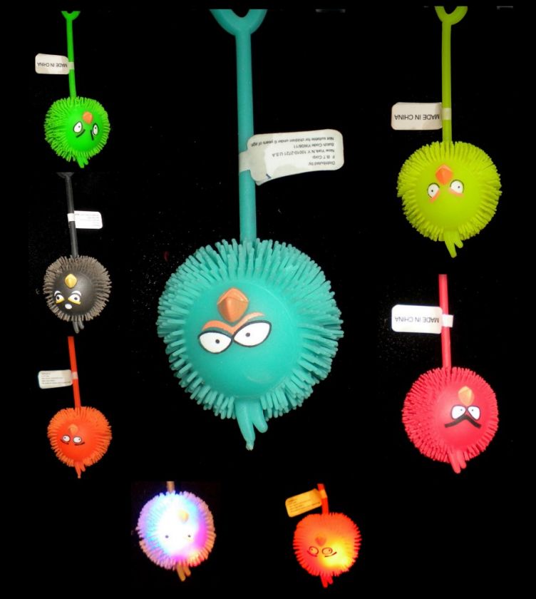 Popular Angry Birds Light Up YoYo Squishy Balls * U Pick Color  