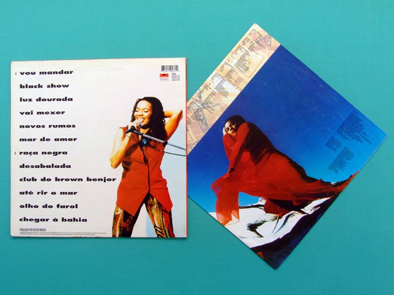 LP MARGARETH MENEZES LUZ DOURADA 1993 SAMBA FOLK BRAZIL  