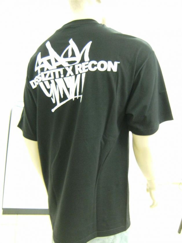 DISSIZIT  I miss that old Los Angeles X RECON T Shirt Shirt schwarz 