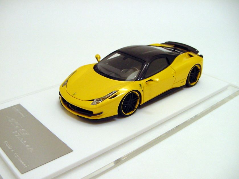   43 Davis & Giovanni Novitec Rosso Ferrari 458 Italia Giallo Tristrato