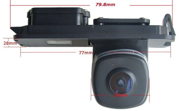 Car Rear View Camera For VW SCIROCCO PHAETON Seat Leon GOLF V