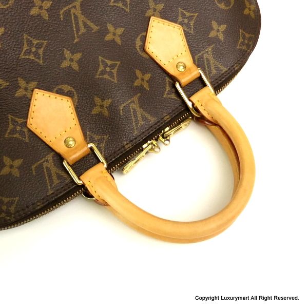 LOUIS VUITTON Monogram Alma Bag Handbag Purse Tote 5245  