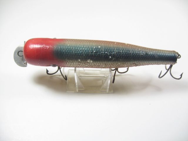 VINTAGE SNOOK BAIT CO NY SALTWATER SURF STRIPER WOOD FISHING LURE 