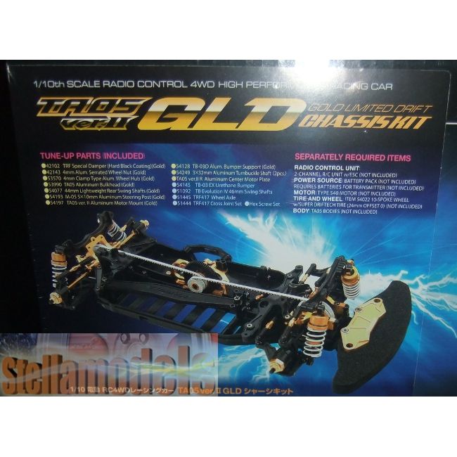 84275 TAMIYA 1/10 R/C TA05 Ver.II GLD (Gold Limited Drift) Chassis 