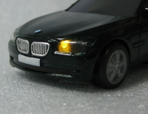 BMW 7er 2009 PULL BACK CAR