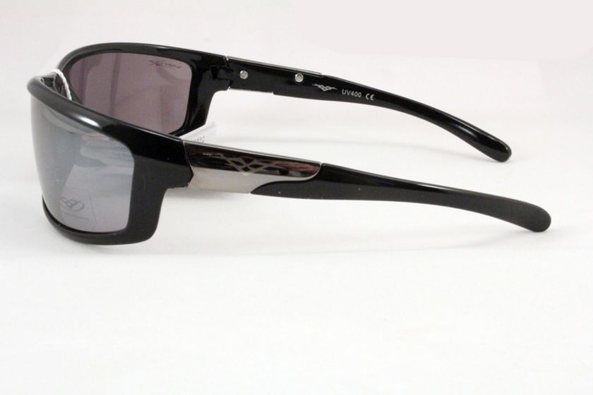 Vertx VT Sunglasses Model VT 5001 01 Side Black Frame, Gunmetal Trim 