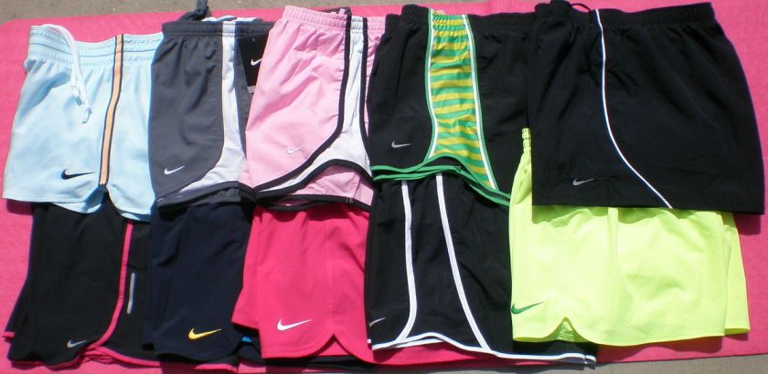 NIKE Women Running Dri Fit Shorts Pants Size S M L XL NWT Authentic 