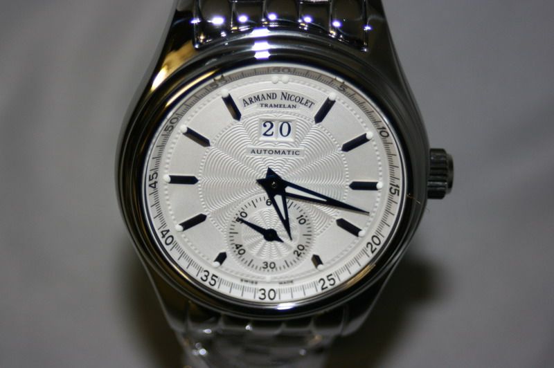 Armand Nicolet M02 BIG DATE 9146A AG M9140 30 JEWELS  