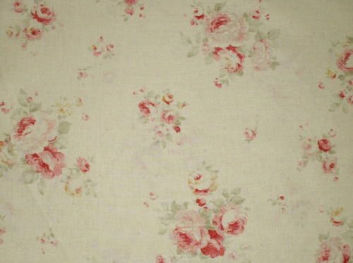 Yd Cottage Chic & Shabby Durham Quilt Roses, Lecien  