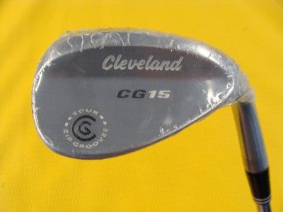   Cleveland CG15 Satin Chrome 60*/12* Lob Wedge Tour Zip Grooves LW