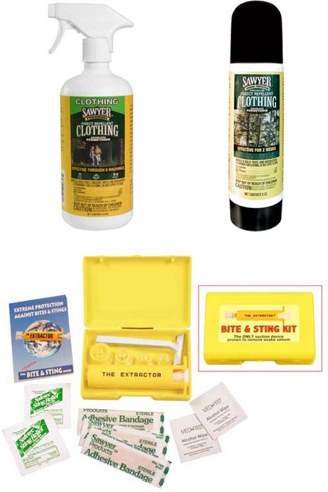 SAWYER INSECT BUG REPELLENT & BIT TREATMENT KITS  