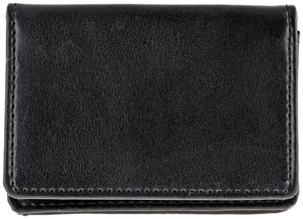 Joseph Abboud Slim Black Leather Card Case 837089134049  