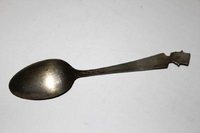 Vintage CHARLIE McCARTHY Promo Silverplated Spoon 1939 Edgar Bergen 