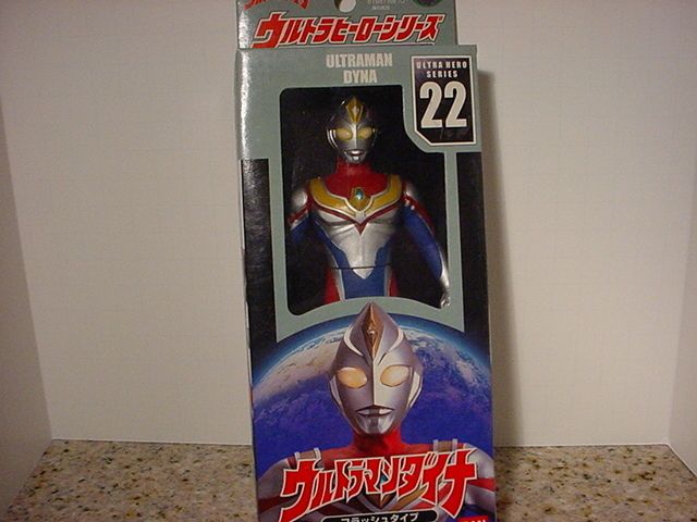 ULTRA MAN DYNA 6 INCH ACTION FIGURE BY BANDAI OF JAPAN  