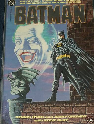 BATMAN OFFICIAL COMIC ADAPTATION MOVIE {NM} TPB COMICS  