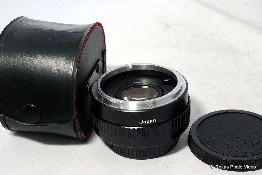 Used Canon fit Albinar ADG MC FD 2X teleconverter lens