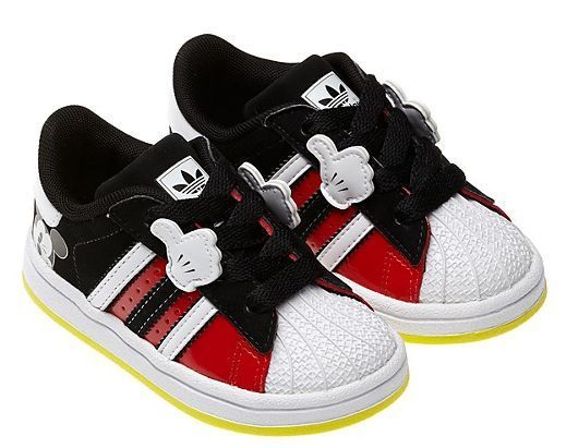 Adidas Mickey Superstar Shoes Kids Boys Shoes 3K 10K  
