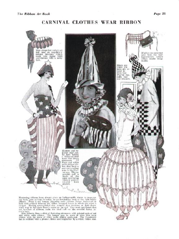 Flapper Era 1920s Vol #2 Ribbon Art Patterns On CD  