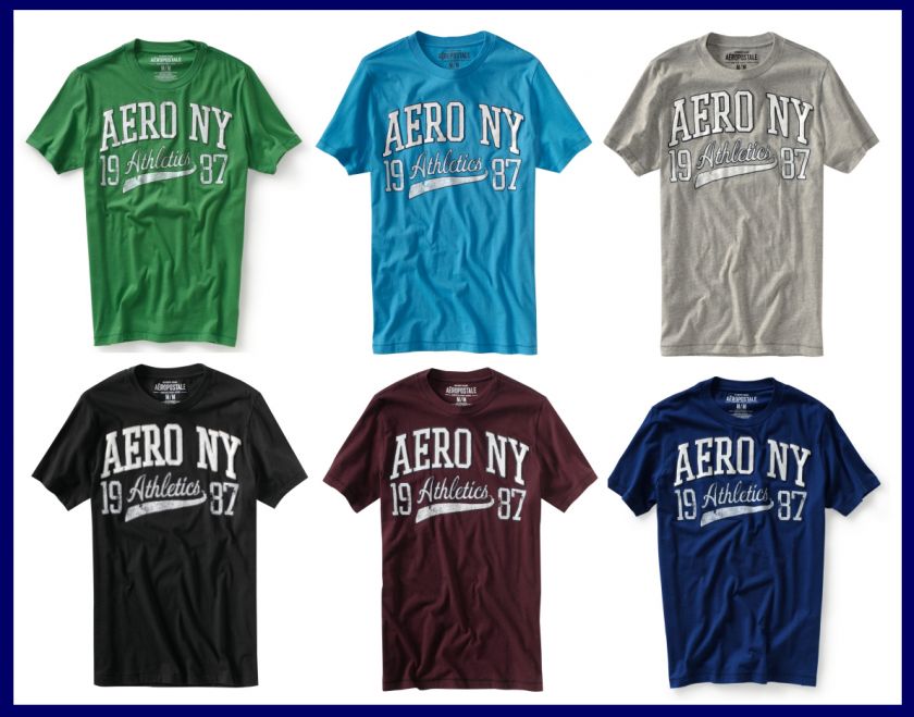 Mens Aeropostale AERO NY T Shirt Sizes M, L, XL NWT graphic  