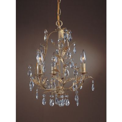 NEW 3 Light Swag Chandelier Lighting Fixture Plug In OR Hard Wire 