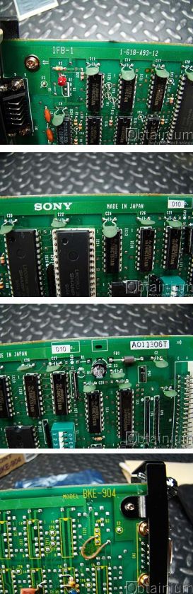 Sony BKE 904 VTR 9 pin Interface BVE 900  