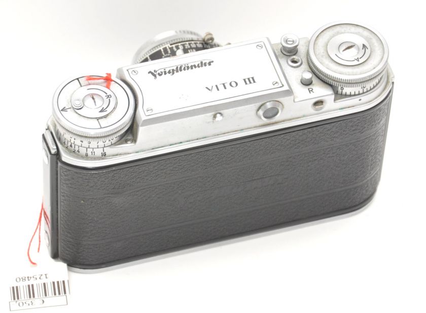 Voigtlander Vito III with Ultron 2/50 mm  